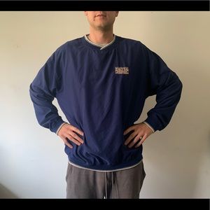 Dreimar Golf Blue V-Neck in XL